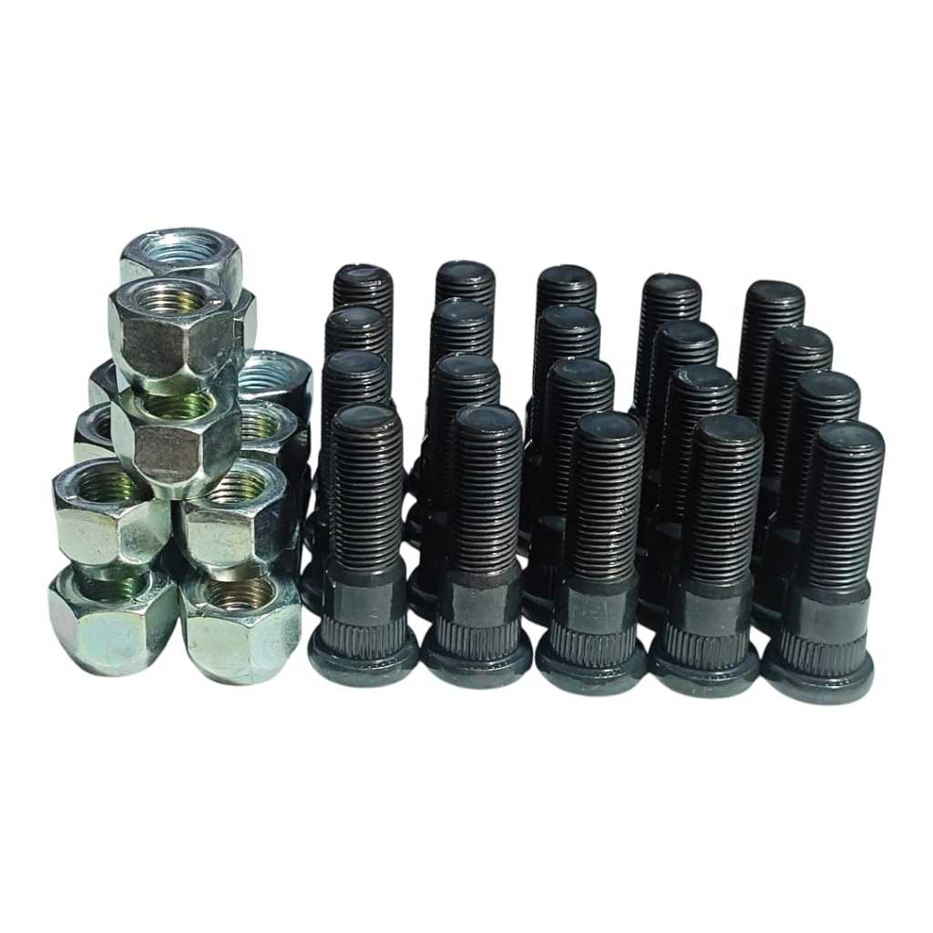 20 Porca Roda + 20 Prisioneiro Ford F100 / F1000 / Jeep / Rural /F75