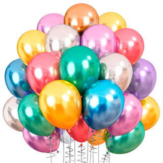 Balão Bexiga Metalizado Cromado 9 Polegadas 25 Unidades em Oferta na Shopee