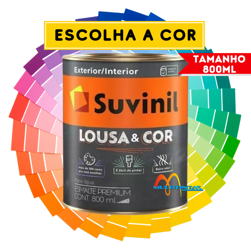 Tinta Desenhar Lousa E Cor Parede Riscar Giz 800ml Suvinil Escolha A Cor
