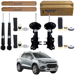 KIT 4 AMORTECEDOR TRACKER 2013 A 2019 MONROE + KITS