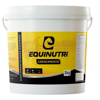 2kg Equinutri Crescimento/suplemento para potros de 3 meses de vida a 3 anos. Tratamento para 100 dias! em Oferta na Shopee