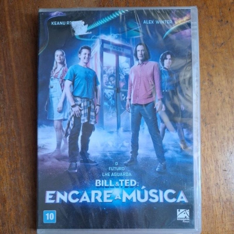 dvd Bill & Ted encare a música original (lacrado)
