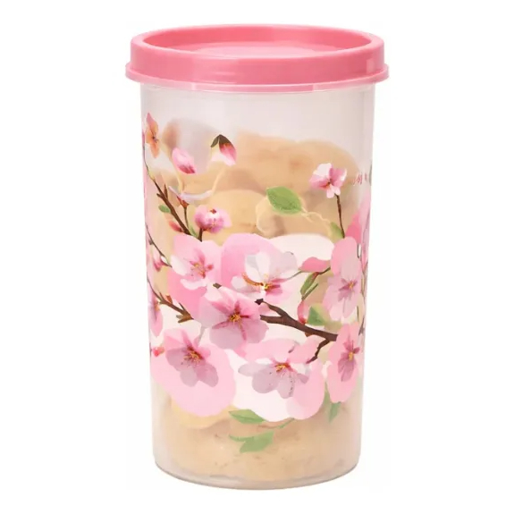 Tupperware Original Modular Redondo Pote Hermético Alimentos 650ml - Flor De Cerejeira