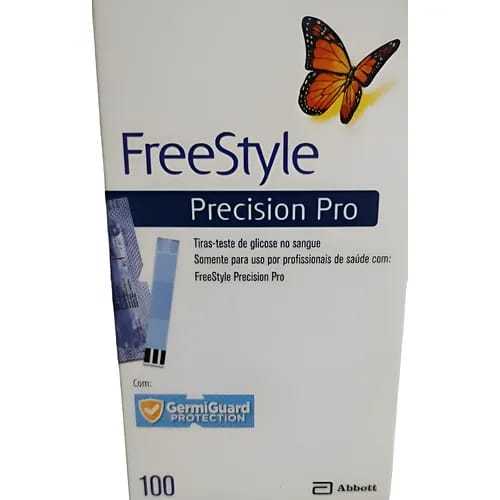 Fitas Tiras de Teste Glicemia Freestyle Tiras Optium Neo Pro 100uni