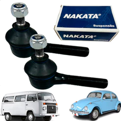 Par Terminal de Direção Volkswagen Fusca Kombi 1965 a 1974..