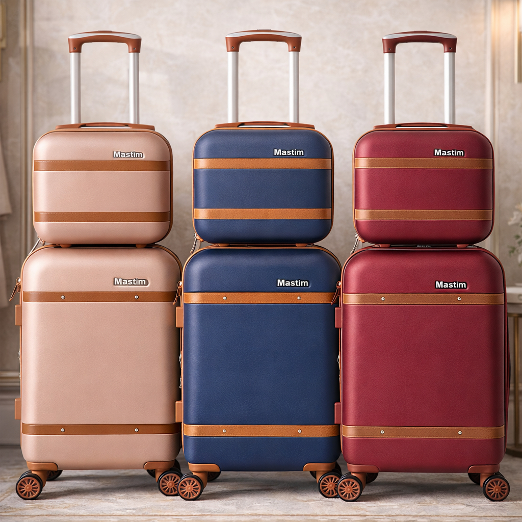 Mala De Viagem 10KG Bordo + Frasqueira Cadeado TSA Rigida Resistente em Oferta na Shopee