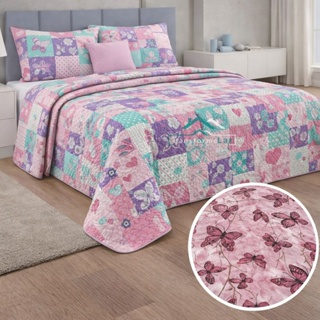 Kit Colcha Cobre Leito 3PÇS Matelassê Queen Dupla Face Promoção em Oferta na Shopee