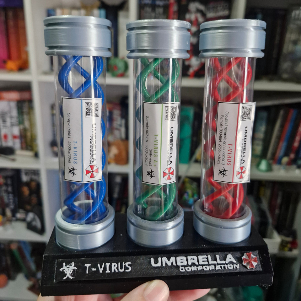 T-Vírus - Nemesis - Umbrella - Coleção Resident Evil