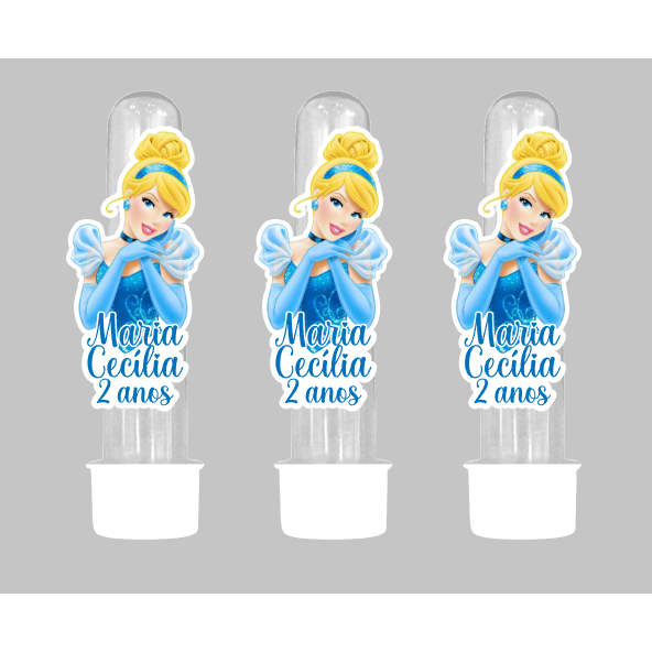 ENVIO RÁPIDO | Tags Apliques Para Tubetes | Lembrancinhas | Aniversário | Personalizados | Cinderela
