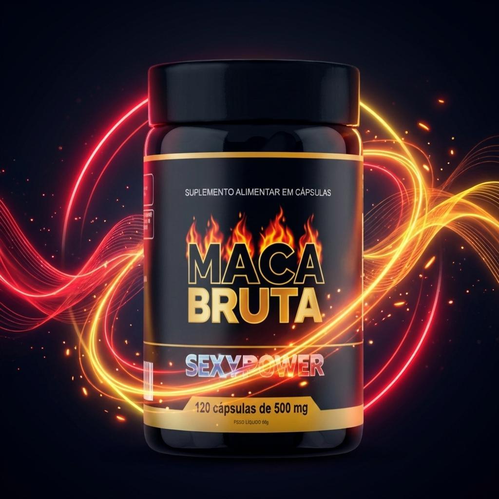 Maca Andina Bruta 120 Cápsulas 500mg | Mais Energia e Disposição Natural em Oferta na Shopee