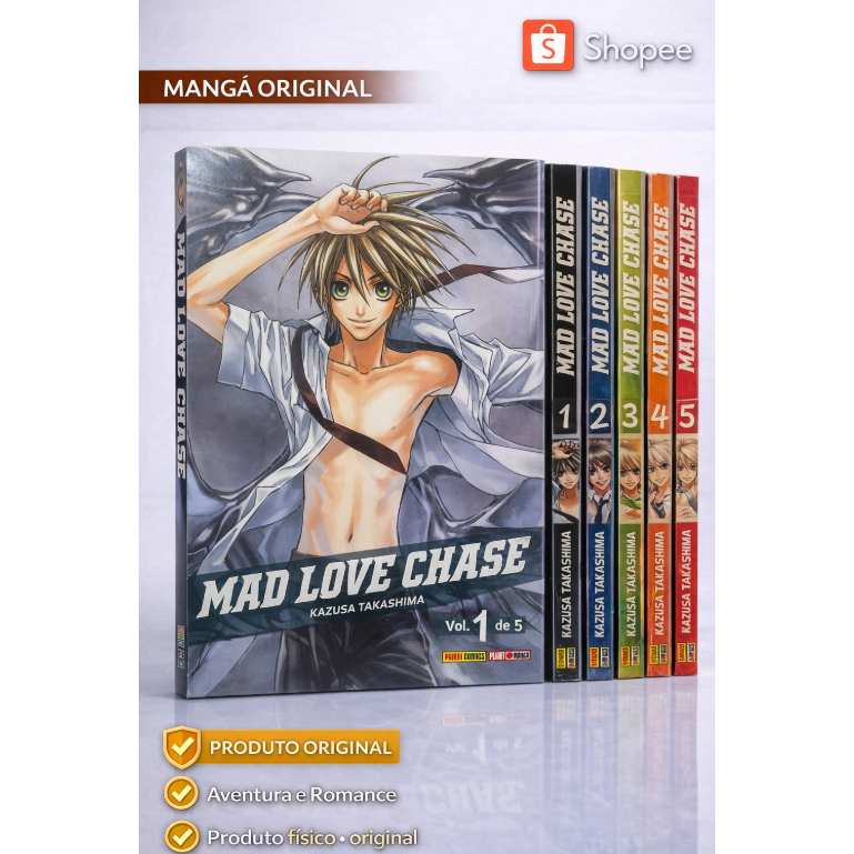 Mad Love Chase - Mangá Panini Comics - Veja Disponibilidade!