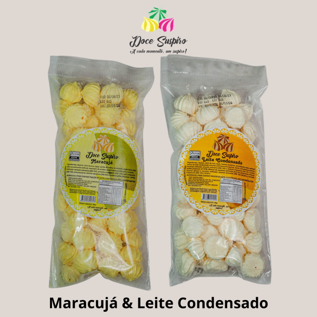 600 Suspiros Sabor Variados Atacado — imagem 2 de 2