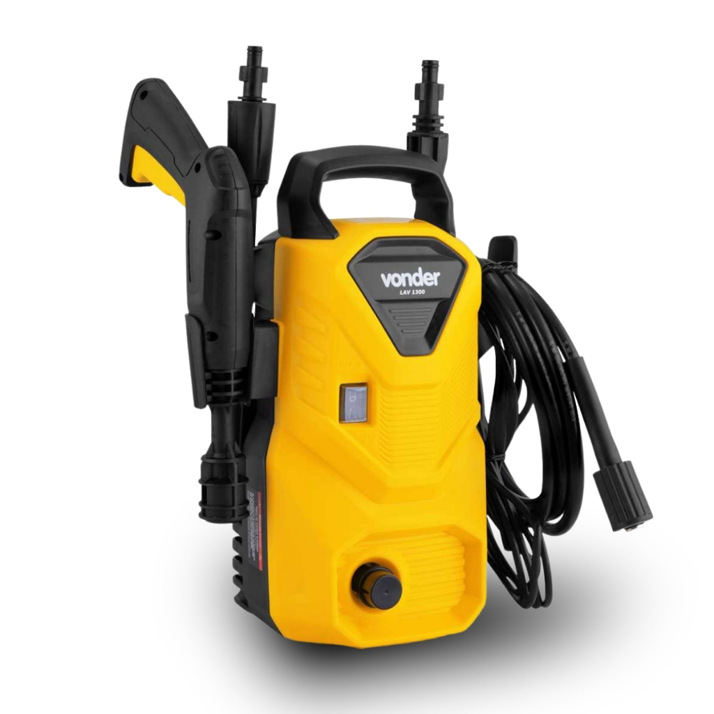 Lavadora de alta pressão 1300 Libras LAV1300 Potência 1200w Com Acessórios VONDER