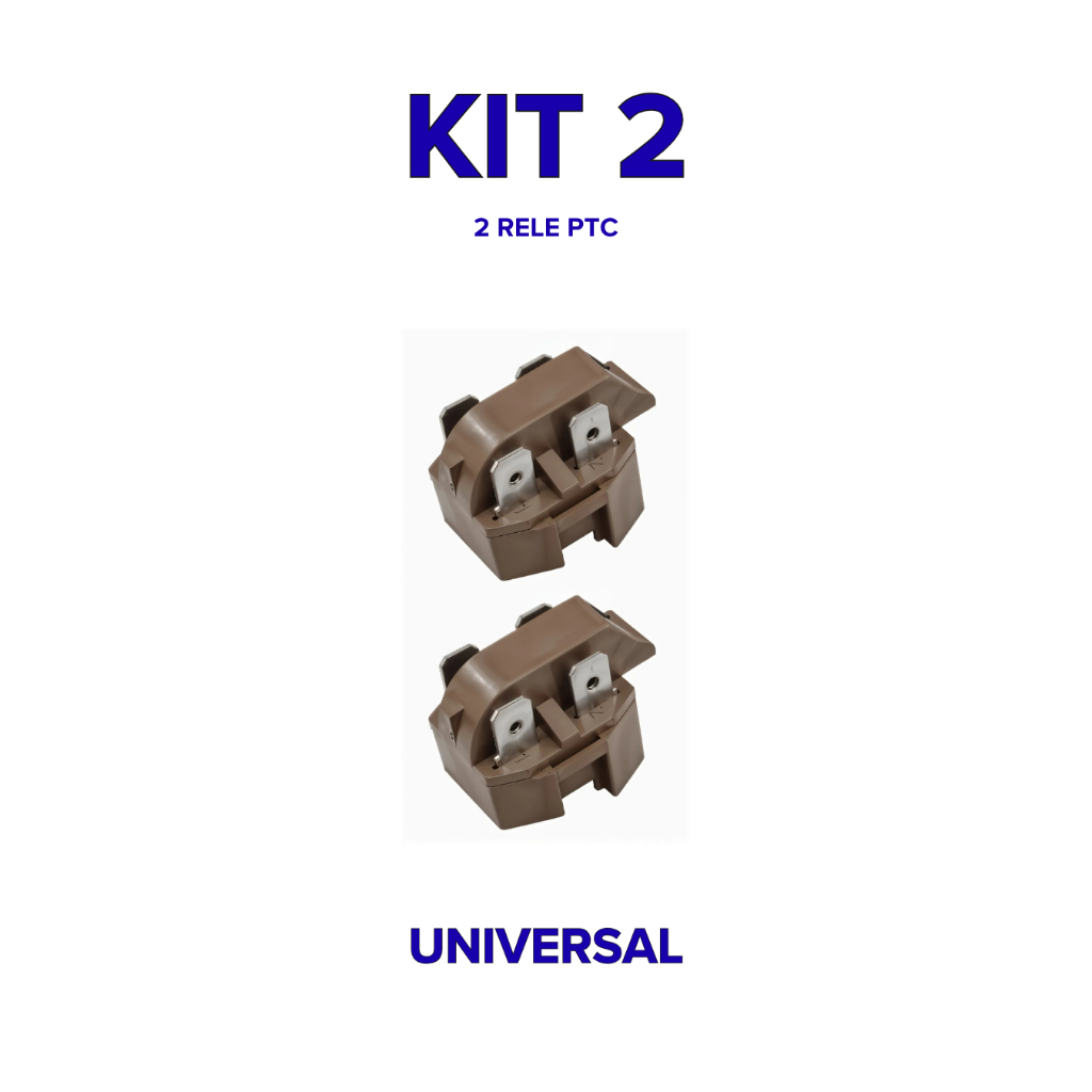 Kit Rele PTC Universal Geladeira E Freezer 110v-127v