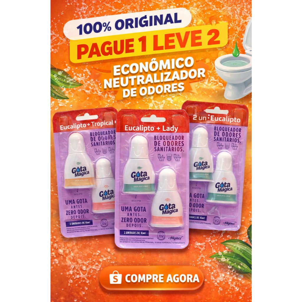 Bloqueador Neutralizador De Odores Gota Mágica Promocional