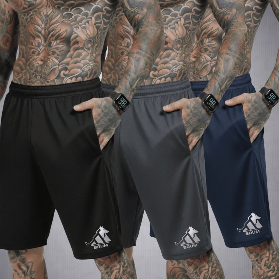 KIT 3 Bermudas Masculina Esportiva Short Chimpa Peça Ideal Para O Dia a Dia Academia Treino