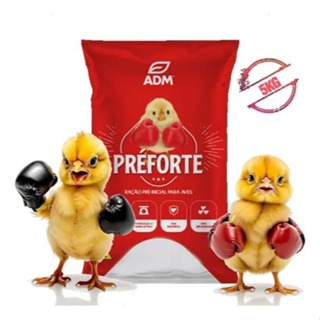 Ração Pré Inicial Para Aves Pintinhos Adm Presence Preforte 5kg em Oferta na Shopee