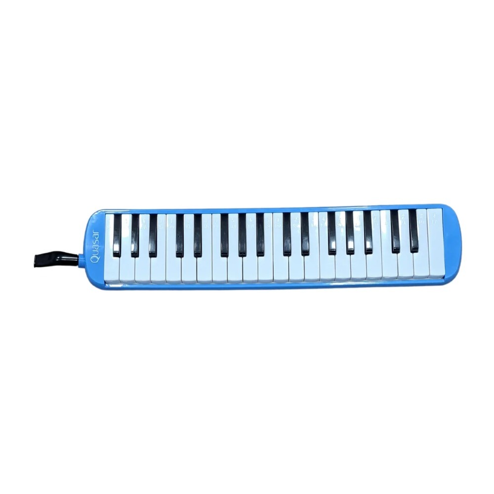 Escaleta Profissional 37 Teclas Com Case - Quasar Qec037 Azul