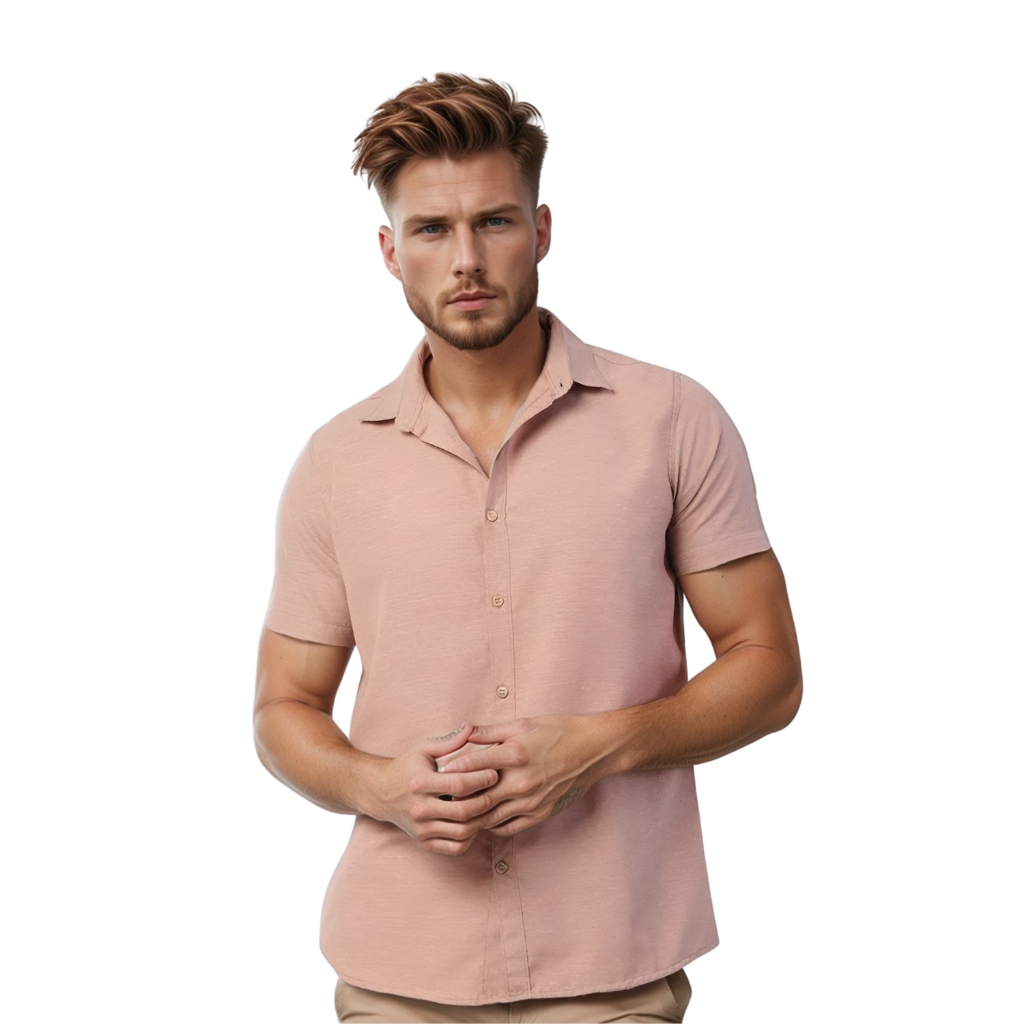 Camisa Social Linho Masculino Camisa Social Linho Masculino Manga Curta Camisa Linho Manga Curta