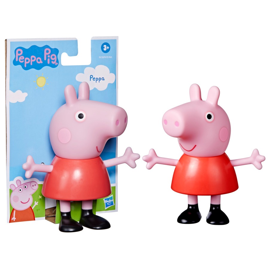 Boneca Peppa e George Sortido Hasbro F6155