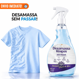 Desamassa Fácil Provita 500ml Passa Roupa S/ Ferro Tira Amassado Odor Perfume Bouquet Cheiro de Rica em Oferta na Shopee