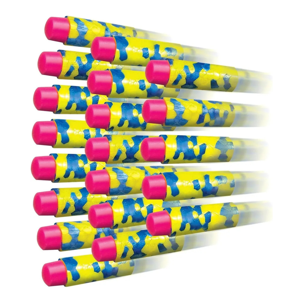 Refil Dardo Siren Ultra Long Range Blaster 50 Un Amarelo Amarelo Lisa