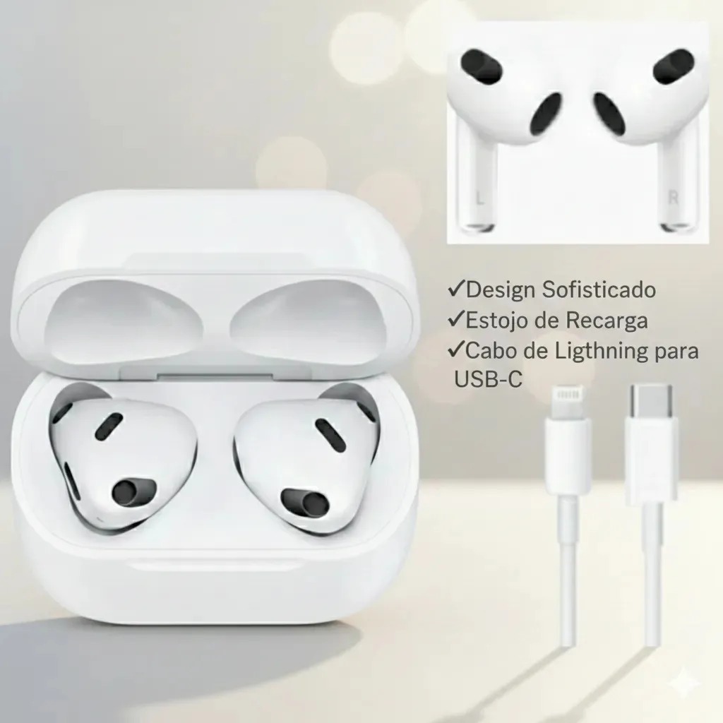 Fones de ouvido Bluetooth 5.3 com cancelamento de ruído Bettdow TWS Bluetooth 5.3 Fones De Ouvido Sem Fio Com Controle D