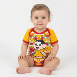 Body Infantil Bebê Menina Magali Turma da Mônica Recém Nascido Envio Rápido Promoção