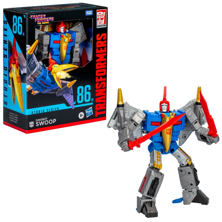 Figura de Ação Transformers Gen Serie Studio 86-26 Dinobot Swoop 21,5 cm - Hasbro F8773