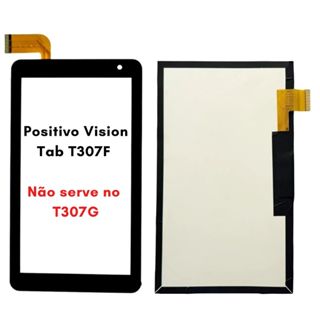 Kit Tela Display lcd imagem touch vidro toque Positivo Vision Tab 7 T307F T307 F em Oferta na Shopee