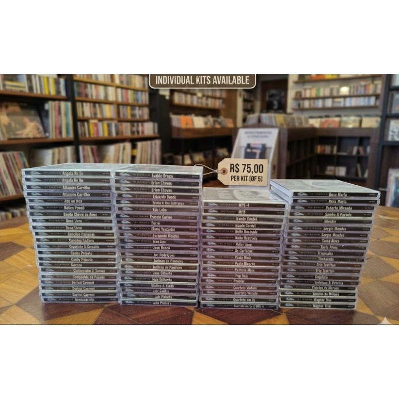 CDS Coleção Millenium (Novos e originais)
