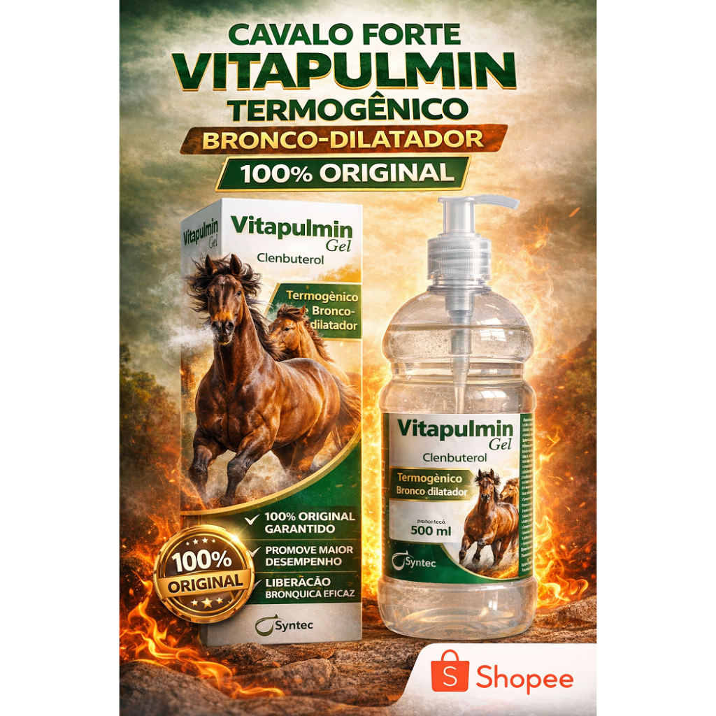 VITAPULMIM TERMOGENICO SYNTEC 500ML em Oferta na Shopee