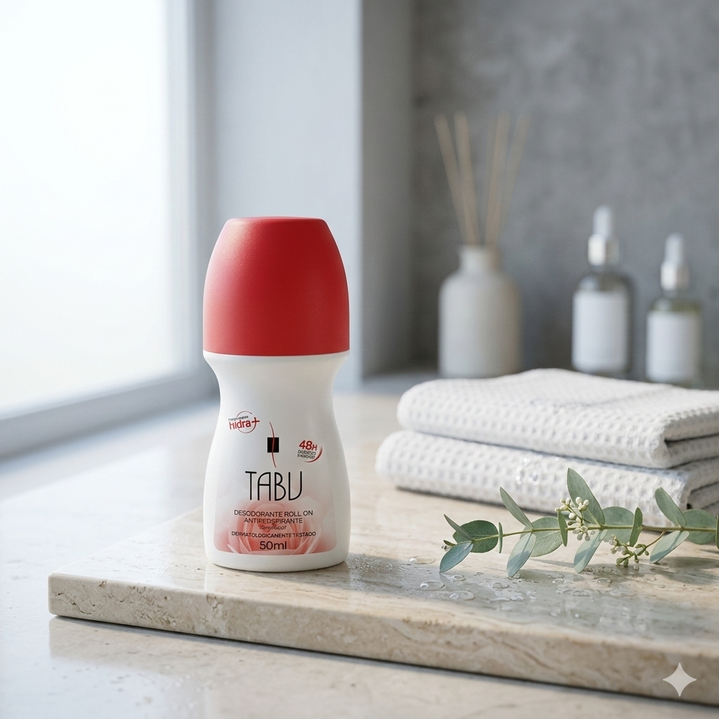 Desodorante Roll-On Antitranspirante Tabu | Tradicional 50Ml