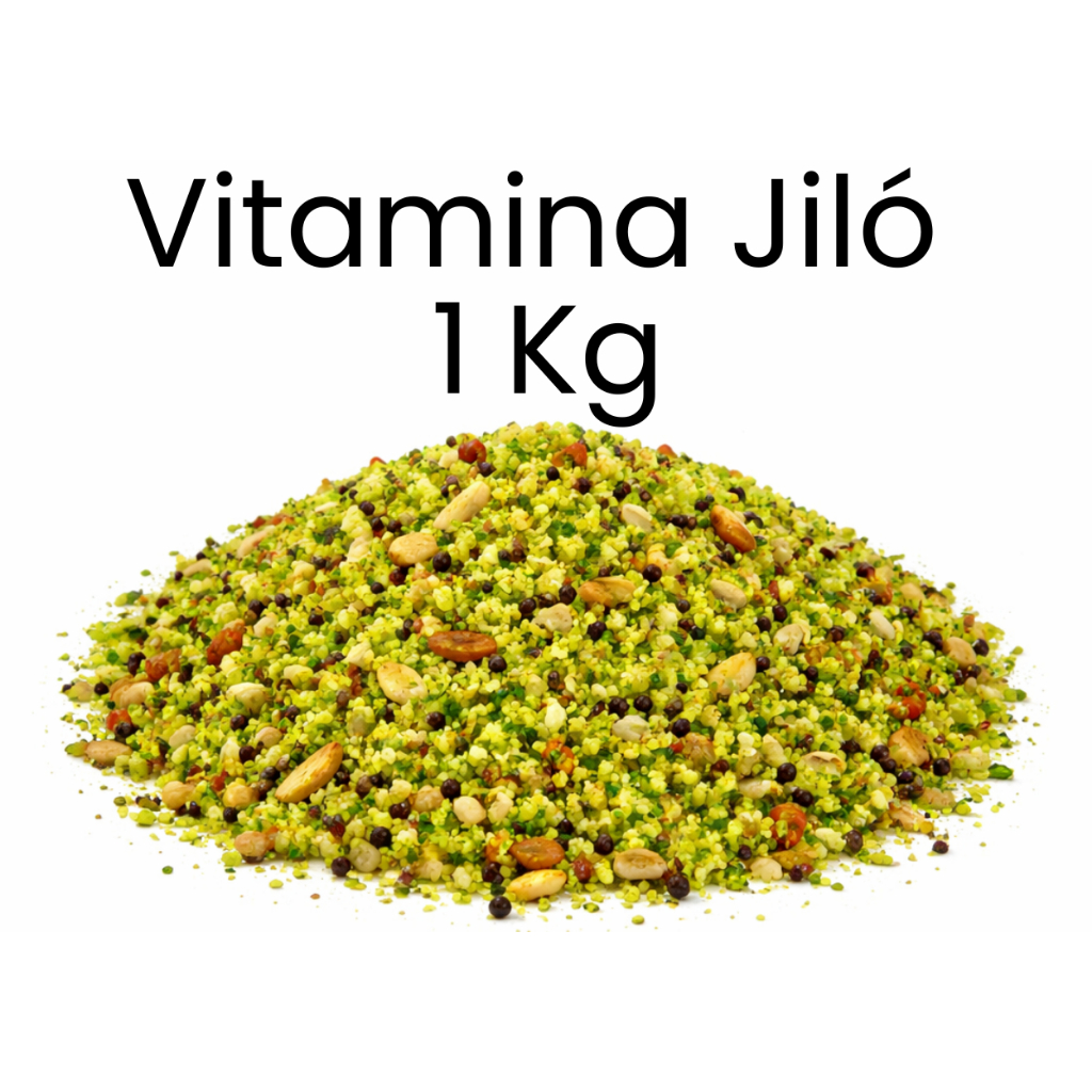 Vitamina Jiló 1KG a Granel para Pássaros | Ração p/ Canário, Pintassilgo, Tarim em Oferta na Shopee