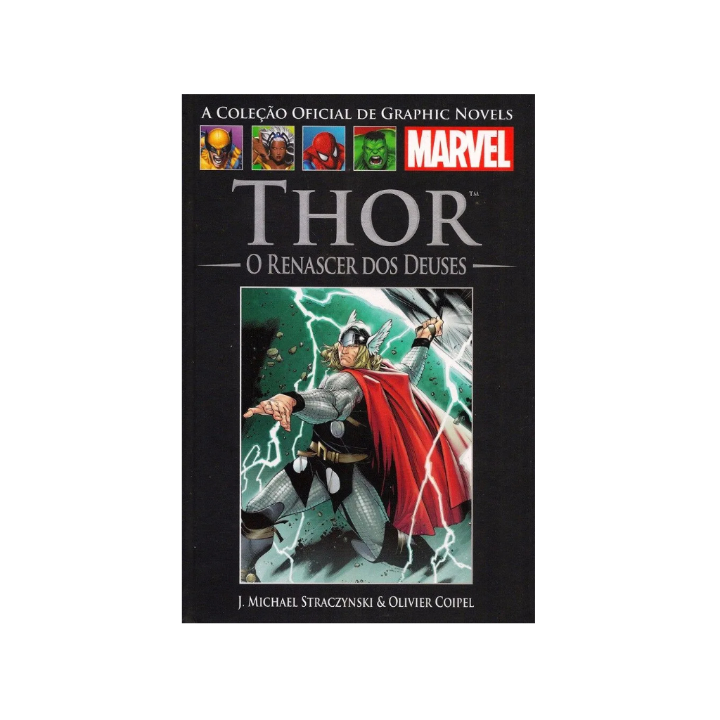 Livro Thor O Renascer dos Deuses Coleção Graphic Novels Usado