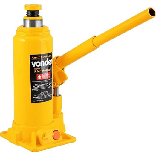 Macaco Hidraulico Universal Tipo Garrafa Vonder Com Alavanca