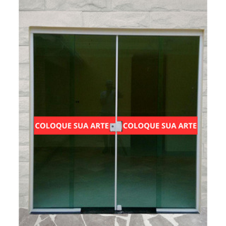 Adesivo de Segurança para porta de vidro - coloque sua arte em Oferta na Shopee