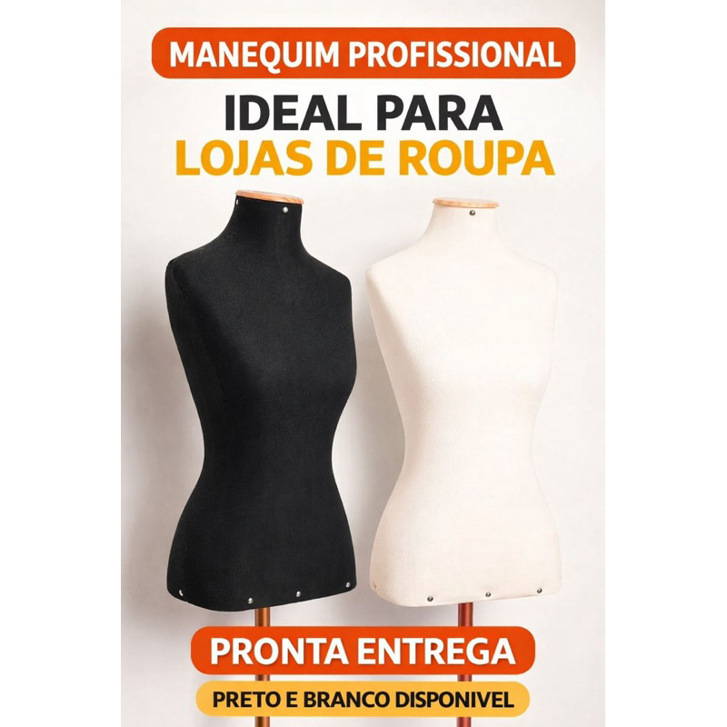 Manequim Feminino Busto com Base Ajustável Rosé/Dourado Loja Roupas Vitrine Profissional em Oferta na Shopee