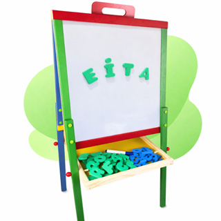 Lousa Magnética Giz Caneta Portátil Infantil Brinquedo Kit Educativo em Oferta na Shopee