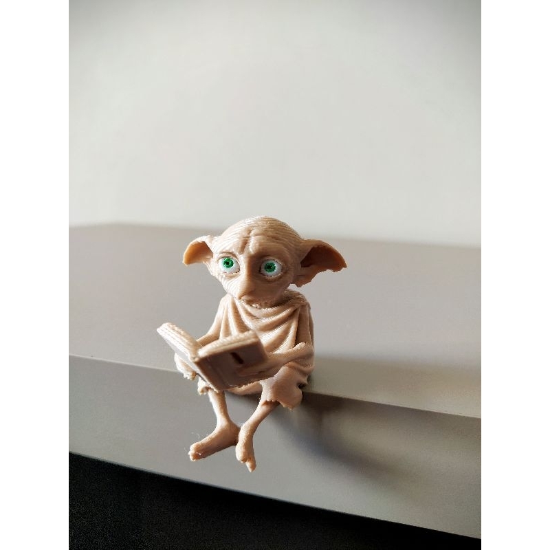 Miniatura Dobby Elfo Doméstico - Boneco Harry Potter Lendo Livro