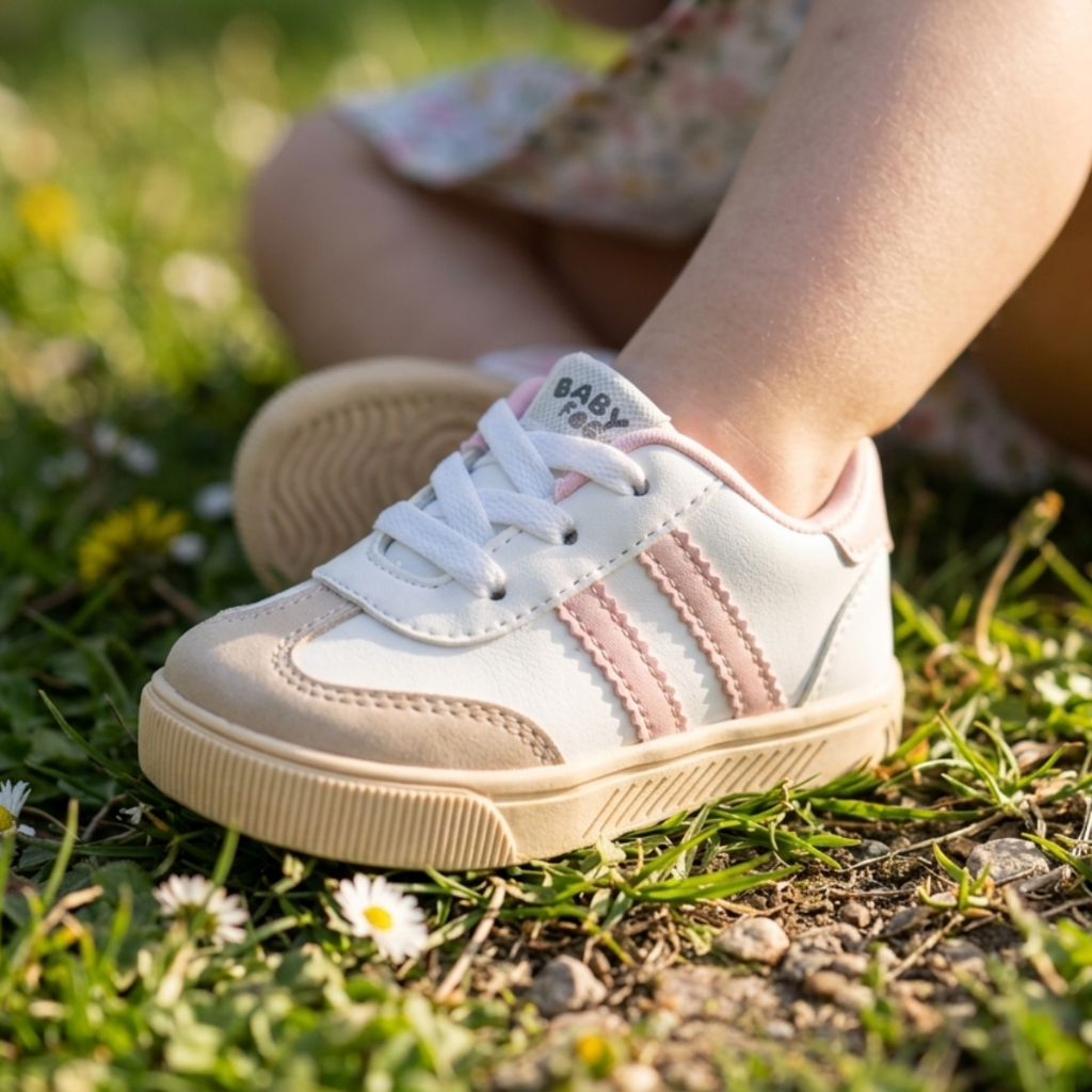 Tenis Infantil Casual Baby Listras Moda Confortável Esportivo em Oferta na Shopee