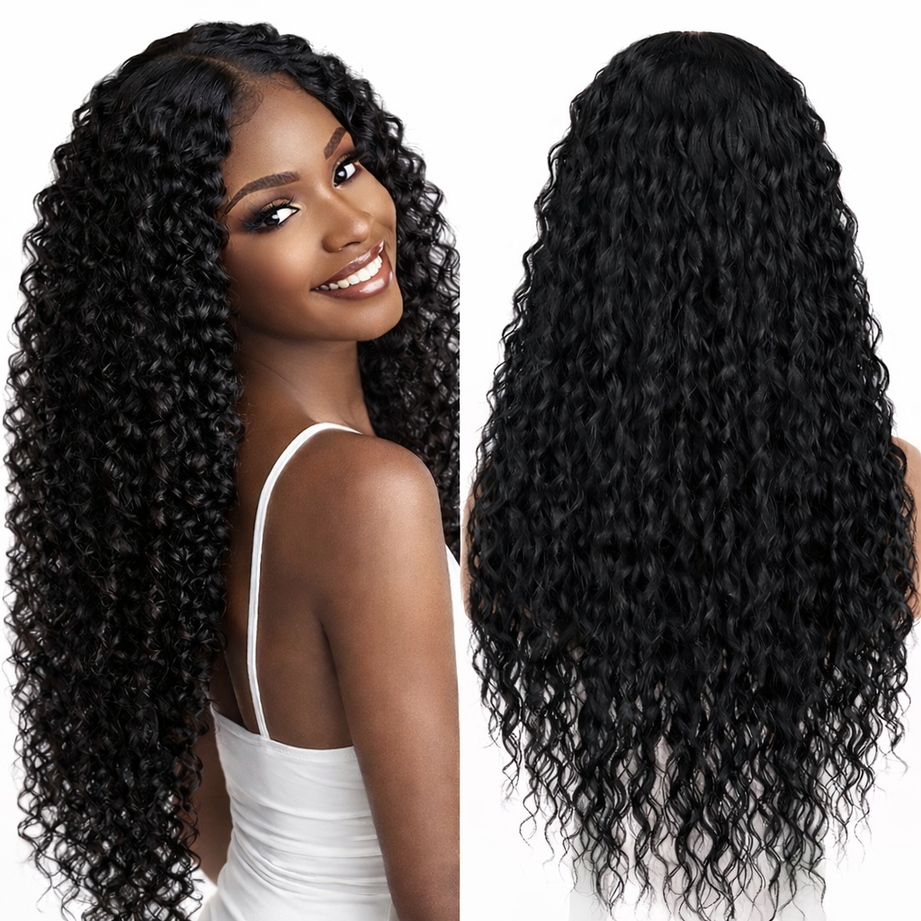 Peruca Semi Lace Cacheada Iris Human Hair