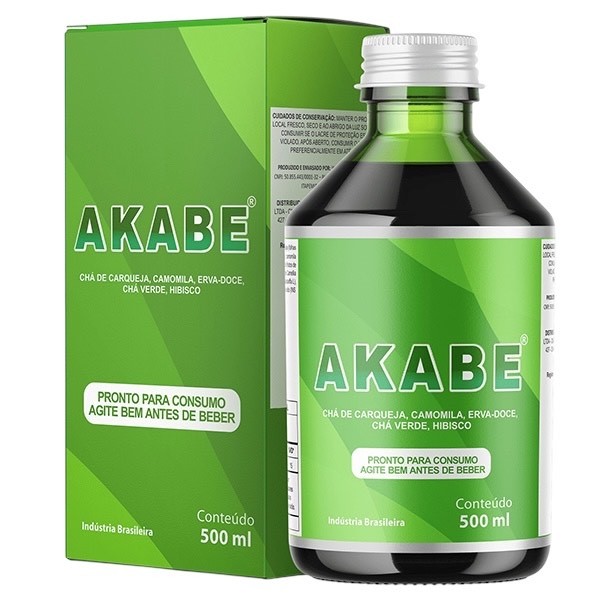 CHÁ AKABE 500mL ORIGINAL NATUBIO