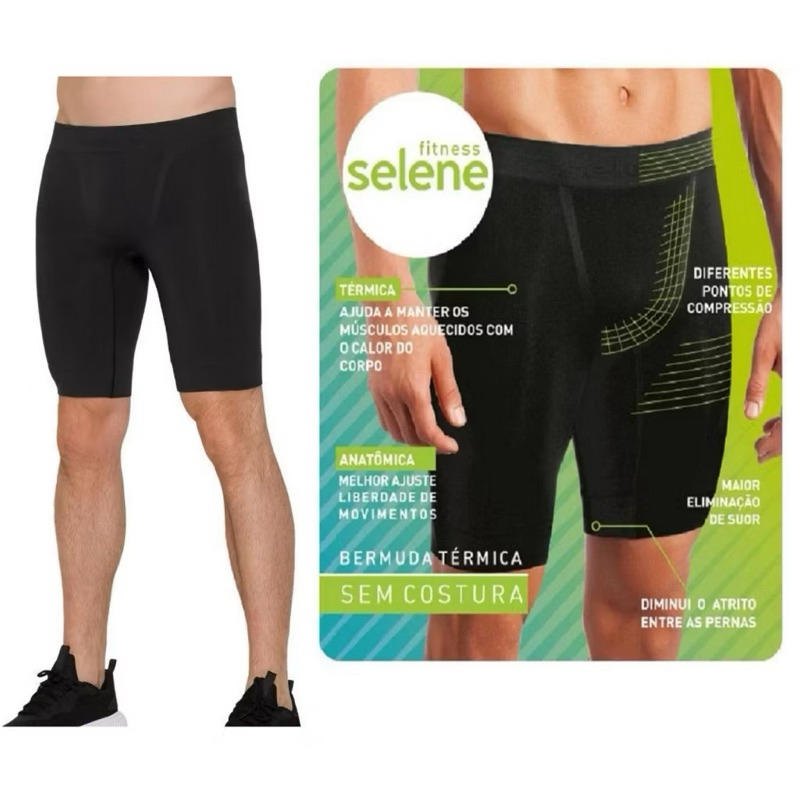 Bermuda Térmica Masculina Selene Sport
