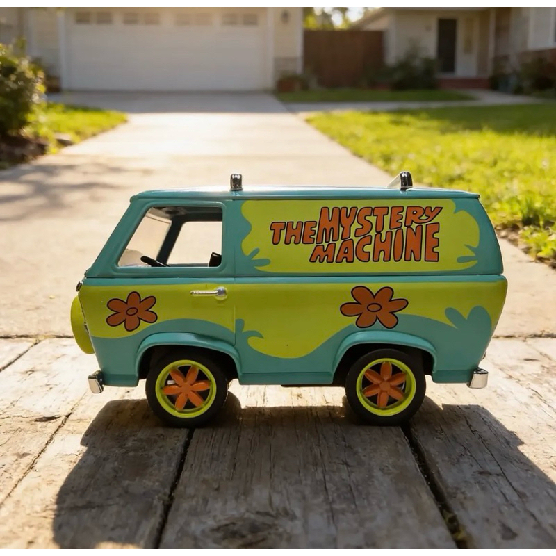 Miniatura Van Scooby Doo Máquina Do Mistério 1:32 Jada