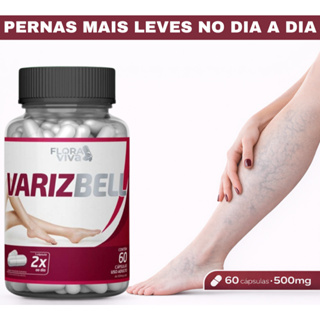 Varizbel Para remover Varizes, Dores e inchaços, Para um bem estar Vascular em Oferta na Shopee