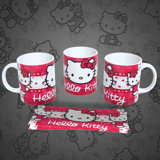 Caneca Hello Kit 325ML – Seu Estilo, Sua Hora de Café! (1UNIDADE)