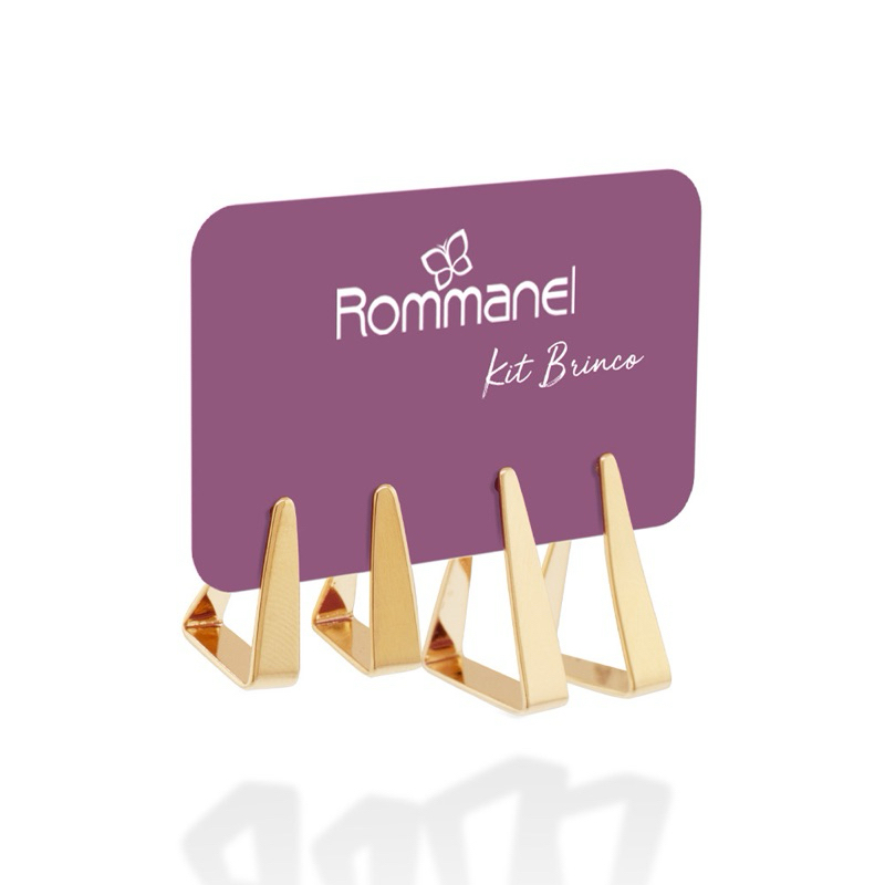 kit brinco triangular Rommanel 527490