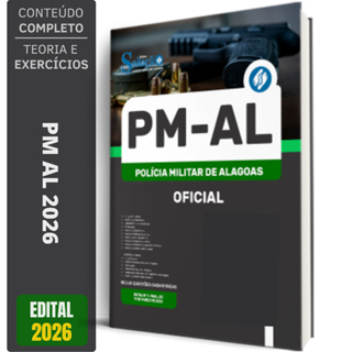 Apostila Concurso CFO PM AL 2026 - OFICIAL em Oferta na Shopee