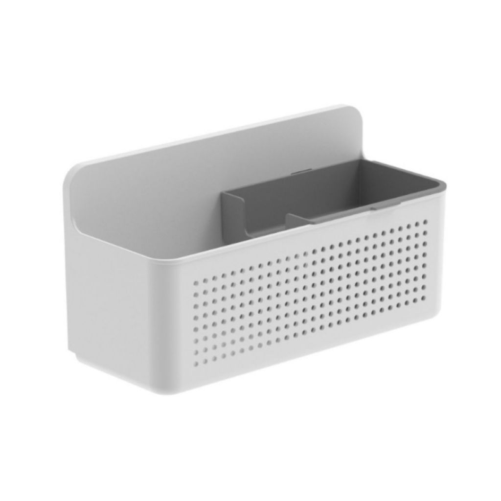 Organizador de Parede Para Tanque Com Porta Sabão Multiuso Ou Branco